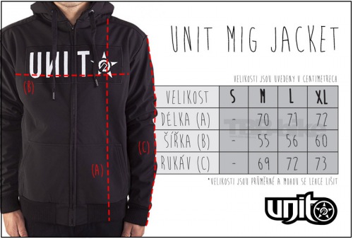 Unit MIG Jacket Black