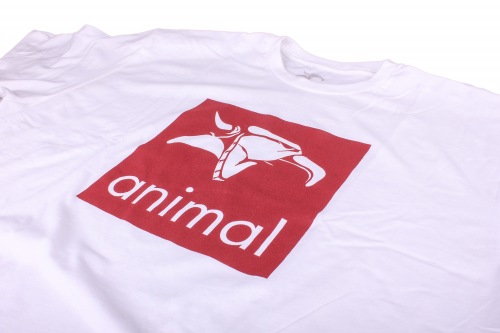 Animal LOGO T-Shirt White