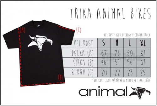 Animal ETCHED LOGO T-Shirt Red