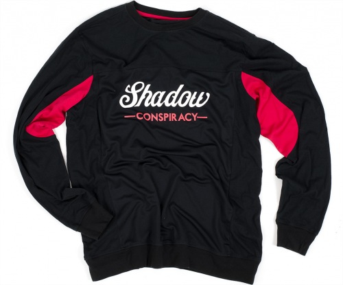 Shadow CONTENDER L/S Jersey Black/Red