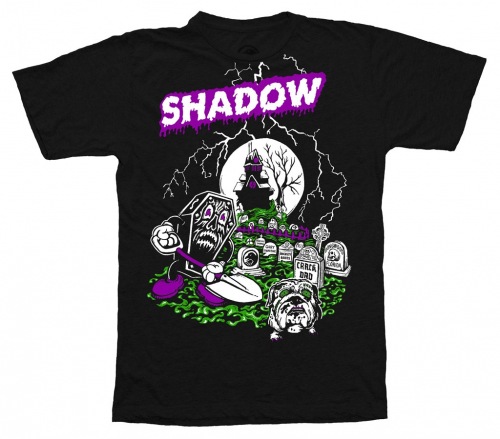 Shadow GRAVEDIGGER T-Shirts Black