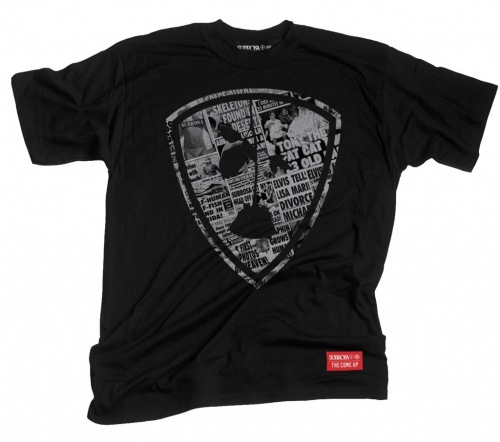 Subrosa X THE COME UP Collaboration T-Shirt Black