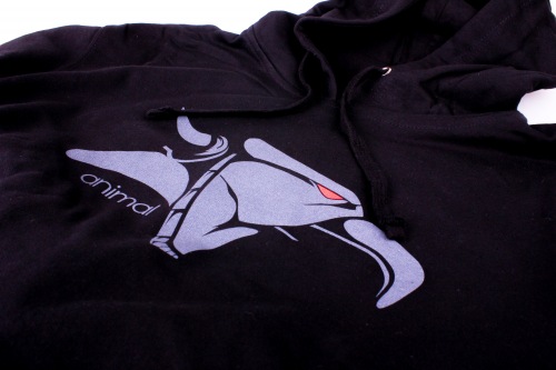 Animal GRIFFIN Pullover Hoodie Black