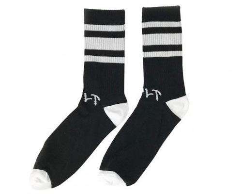 Ponožky Cult 3 STRIPES Black/White