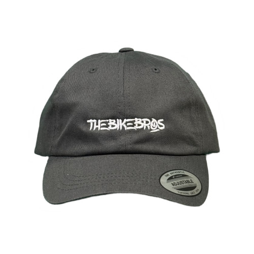 Kšiltovka Thebikebros LOGO Dad Cap Grey