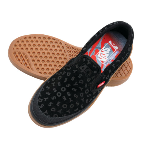 Boty Vans BMX SLIP-ON ODYSSEY Black/Red/Gum