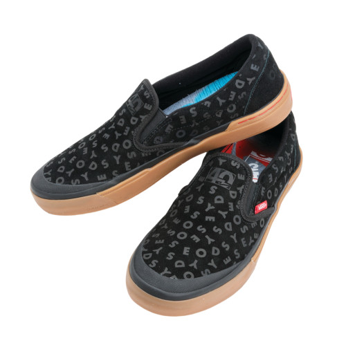 Boty Vans BMX SLIP-ON ODYSSEY Black/Red/Gum
