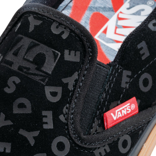 Boty Vans BMX SLIP-ON ODYSSEY Black/Red/Gum
