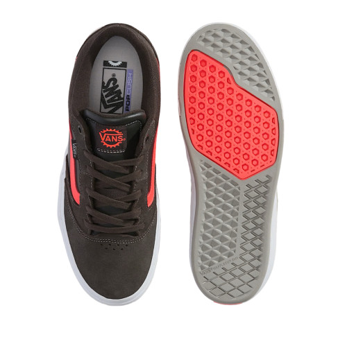 Boty Vans BMX PROOF WAFFLECUP Fade Black/Coral