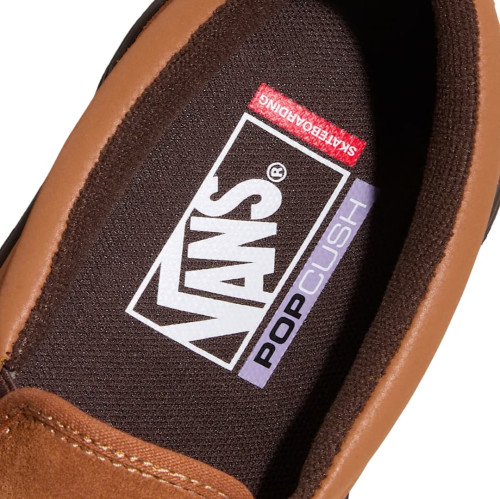 Boty Vans SKATE SLIP-ON Brown/ Gum