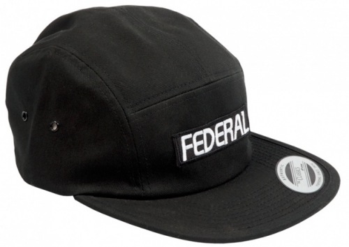 Federal LOGO 5 Panel Hat Black
