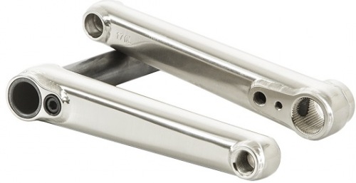 Fiend Crank Set Brushed Steel