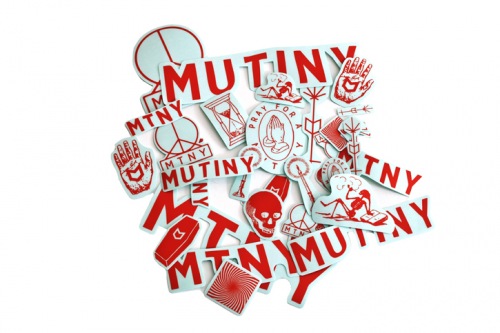 Mutiny Sticker Pack Orange
