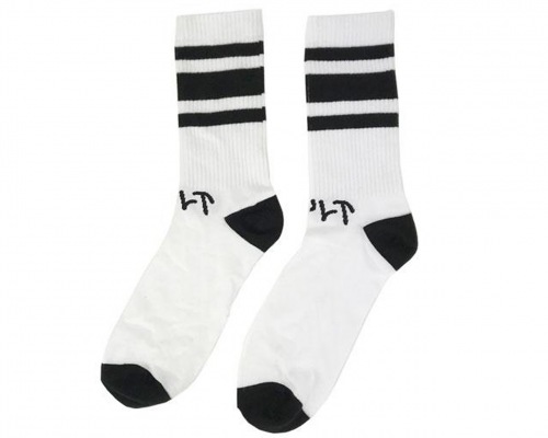 Ponožky Cult 3 STRIPES White/Black