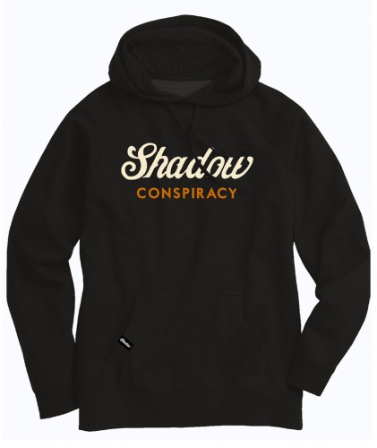 Shadow ENSIGN Hooded Pullover Sweatshirt Black