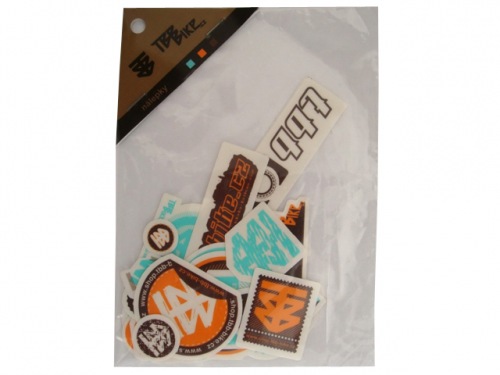 TBB-BIKE.CZ Set Sticker Pack Clear