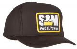 Kšiltovka S&M PEDAL POWER Winter Trucker Black