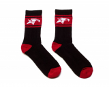 Ponožky Animal HIGH Black/Red