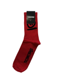 Ponožky Thebikebros BIG HEAD Light Socks Red/Black