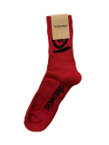 Ponožky Thebikebros BIG HEAD Soft Socks Red/Black
